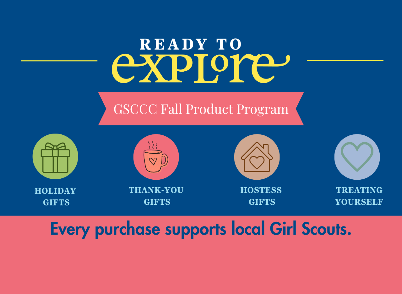 Support Our Fall Product Program, Shop Now!