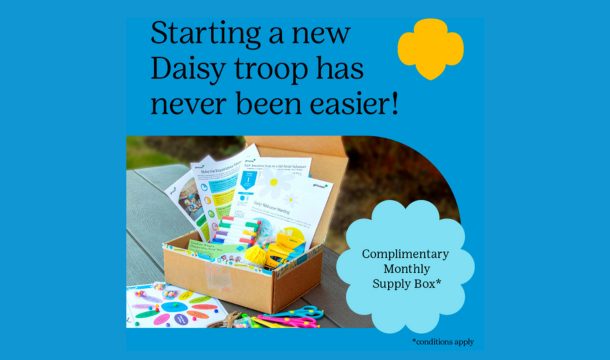 Complimentary Girl Scout Experience Box